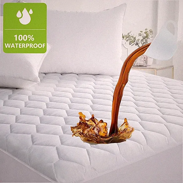 100% Waterproof Mattress Protector Mattress Pad Quilted Mattress Cover BrandX64