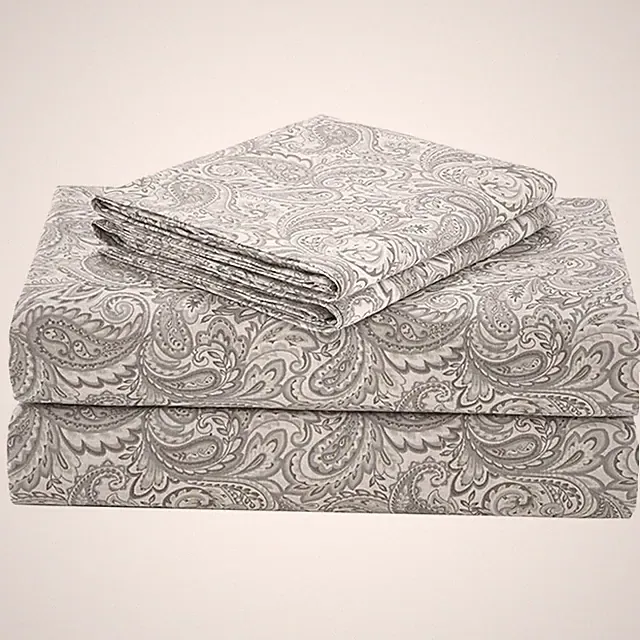 Comfort Spaces 100% Cotton Sheet Set Breathable, Lightweight, Soft with 14 Elast