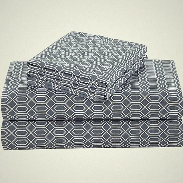 Comfort Spaces 100 Cotton Sheets Full, Breathable, Naturally Cool Cotton Shee...