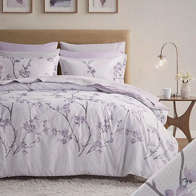 Comfort Spaces Bed in A Bag - Trendy Casual Design Cozy Comforter with Complete