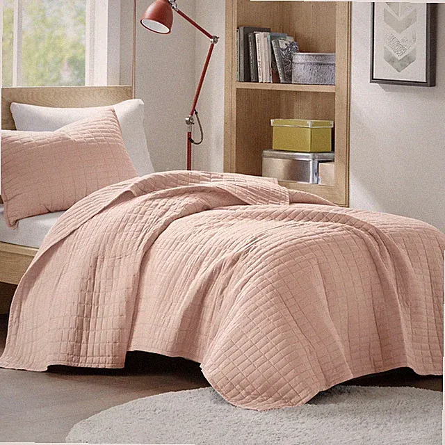 Comfort Spaces Kienna Quilt Set-Luxury Double Sided Stitching Design Summer