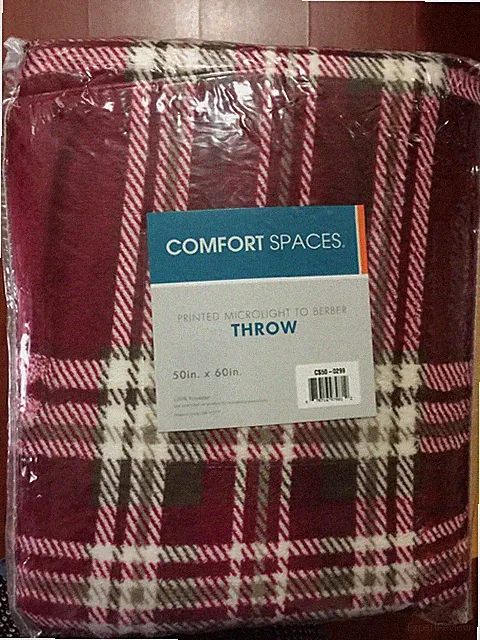 New Comfort Spaces Soft & Cozy Plush Micro-Light Berber Throw In Original Pac