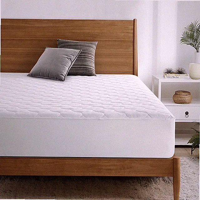 Sertapedic 5-in-1 Ultimate Quilted Comfort & Protection Mattress Pad, White Twin